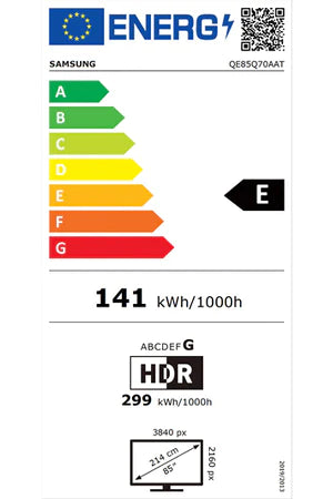 Tv Led Samsung Qe85q70a Qled 4k Uhd